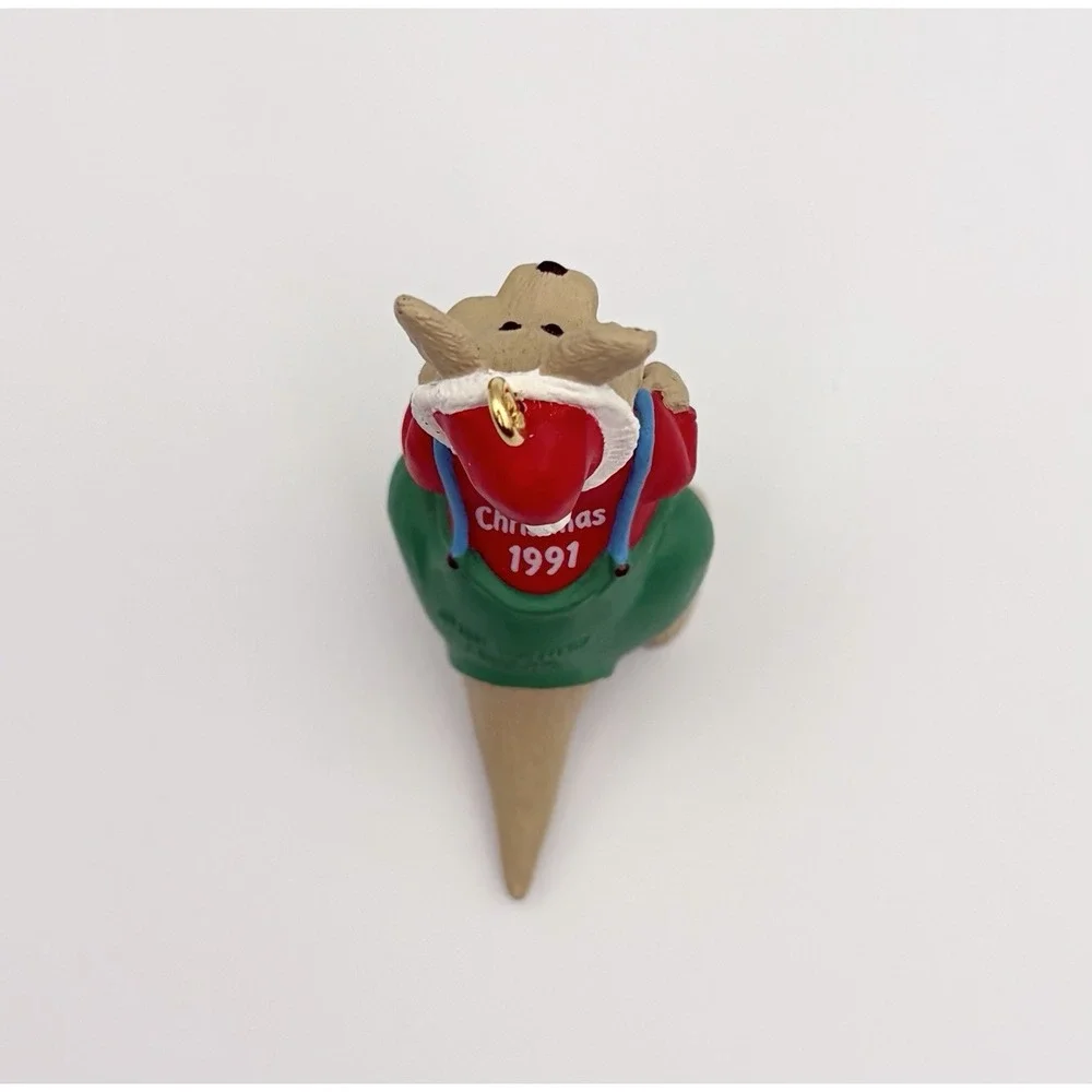 Hallmark Keepsake Ornament Dad to Be Kangaroo 1991 Christmas Pregnancy Vintage